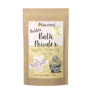 Bubble Bath Powder puder do kąpieli Sweet Raspberry Cupcake 150g