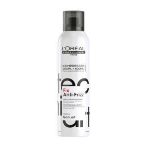 L'Oreal Professionnel Tecni Art Fix Anti-Frizz Fixing Spray mocno utrwalający lakier do włosów Force 4 250ml