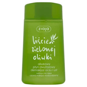 Ziaja Liście Zielonej Oliwki oliwkowy płyn dwufazowy demakijaż oczu i ust 120ml