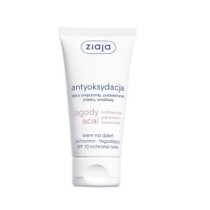 Ziaja Jagody Acai krem na dzień ochronno-łagodzący SPF10 50ml