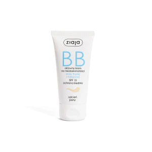 Ziaja BB aktywny krem na niedoskonałości skóry tłustej i mieszanej odcień jasny 50ml