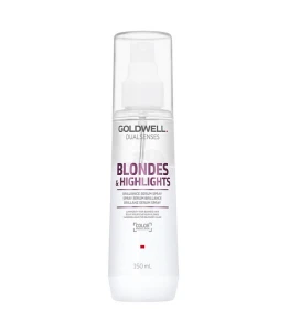 Goldwell Dualsenses Blondes & Highlights Brilliance Serum Spray nabłyszczające serum w sprayu do włosów blond 150ml