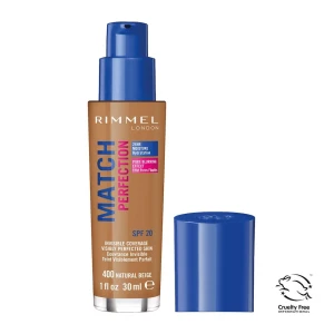 Rimmel Match Perfection Foundation podkład dopasowujący się do cery 400 Natural Beige SPF20 30ml