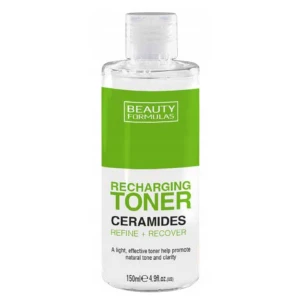 Beauty Formulas Recharging Toner regenerujący tonik do twarzy z ceramidami 150ml
