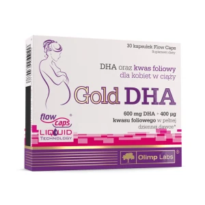 Olimp Labs Gold DHA suplement diety dla kobiet w ciąży 30 kapsułek