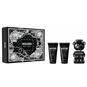 Moschino Toy Boy zestaw woda perfumowana spray 50ml + żel pod prysznic 50ml + balsam po goleniu 50ml
