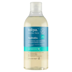 TOŁPA Dermo Face Hydrativ Hialuronowy Płyn Micelarny Do Mycia Twarzy i Oczu - 400 ml