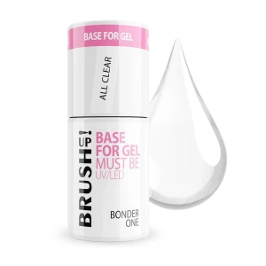 BrushUp! Base For Gel baza hybrydowa do paznokci pod żel Bonder One 5g