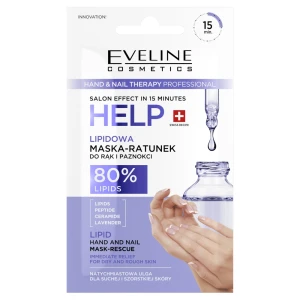 Eveline Cosmetics Hand &amp; Nail Therapy Professional lipidowa maska-ratunek do rąk i paznokci 7ml