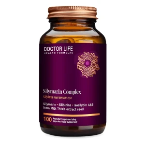 Doctor Life Silymarin Comlex ekstrakt z nasion Ostropestu Plamistego 250mg suplement diety 100 kapsułek