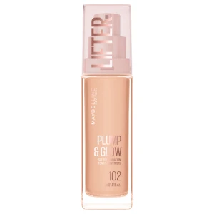 Maybelline Lifter Plump &amp; Glow podkład rozświetlający 102 30ml