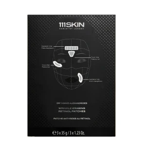 111Skin Wrinkle Erasing Retinol Patches przeciwzmarszczkowe plastry do twarzy 3x35g