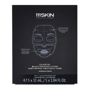 111Skin Celestial Black Diamond Lifting And Firming Face Mask liftingująca i ujędrniająca maseczka w płachcie 5x31ml