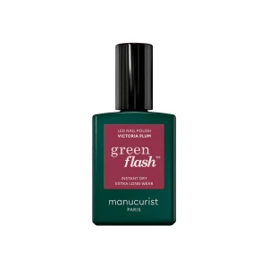 Manucurist Green Flash Nail Polish lakier do paznokci Victoria Plum 15ml