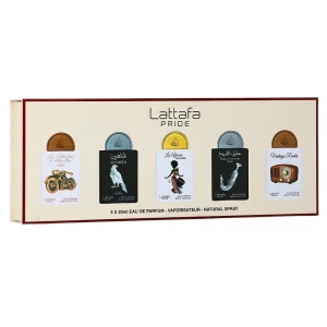 Lattafa Pride Collection No.5 zestaw wód perfumowanych 5x20ml