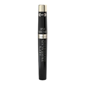 Claresa Let's Twist Again Length &amp; Volume Mascara tusz do rzęs wydłużająco-pogrubiający Black 7g