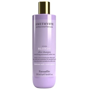 Farmavita Amethyste Cool Blonde szampon do włosów siwych i rozjaśnianych 250ml