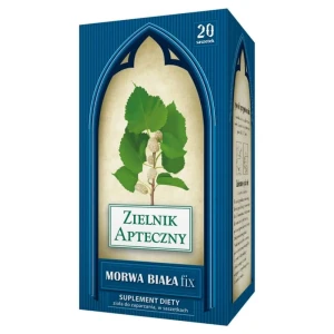 Zielnik Apteczny Morwa Biała Fix zioła do zaparzania 20 saszetek