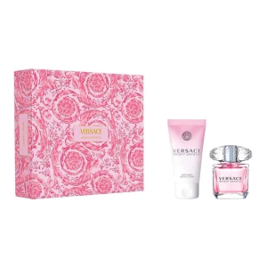 Versace Bright Crystal zestaw woda toaletowa spray 30ml + balsam do ciała 50ml