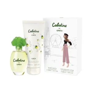 Gres  Cabotine de Gres zestaw woda toaletowa spray 100ml + balsam do ciała 200ml