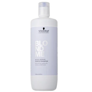 Schwarzkopf Professional BlondMe Bond Repair Purple Shampoo fioletowy szampon neutralizujący 1000ml
