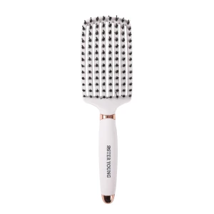 Sister Young Ovia Hair Brush szczotka do włosów z włosiem dzika Nude
