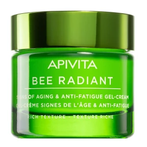 Apivita Bee Radiant Signs Of Aging &amp; Anti-Fatigue Gel-Cream krem przeciw pierwszym oznakom starzenia 50ml