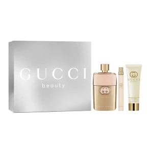 Gucci Guilty Pour Femme zestaw woda perfumowana spray 90ml + woda perfumowana spray 10ml + balsam do ciała 50ml