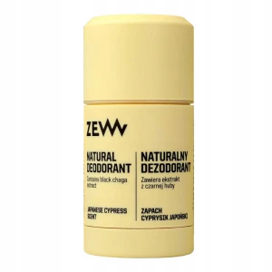 Zew For Men Naturalny dezodorant w sztyfcie cyprysik japoński i bergamotka 80g