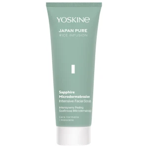 Yoskine Japan Pure Rice Infusion intensywny mikropeeling szafirowy 75ml