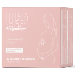UP Health Pharma Pregnancy+ suplement diety dla wsparcia zdrowia kobiet w ciąży 30 saszetek + 30 kapsułek