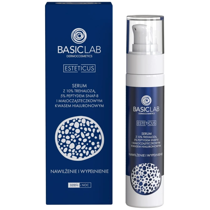 BasicLab ESTETICUS Serum Z Trehalozą 10% i 5% Peptydem - 50 ml