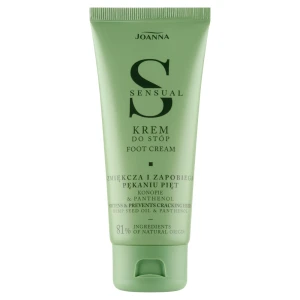 Joanna Sensual krem do stóp Konopie &amp; Panthenol 100g