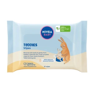 Nivea Baby Toddies chusteczki biodegradowalne 57szt