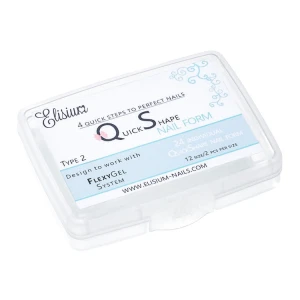 Elisium Quick Shape Nail Form Type2 formy do przedłużania paznokci 24szt.