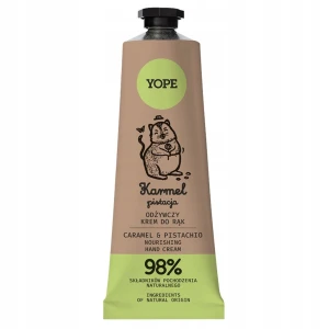 Yope Naturalny odżywczy krem do rąk Karmel &amp; Pistacja 50ml