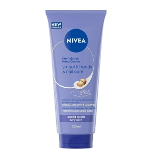 Nivea Smooth Hands &amp; Nail Care wygładzający krem do rąk i paznokci 100ml
