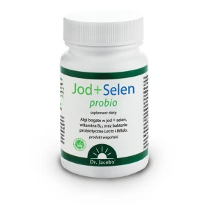 Dr Jacobs Jod + Selen suplement diety 90 kapsułek