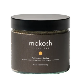 Mokosh Peeling solny do ciała Kawa z pomarańczą 300g