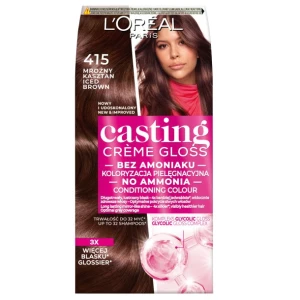 L'Oreal Paris Casting Creme Gloss farba do włosów 415 Mroźny Kasztan