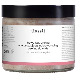 Iossi Trawa Cytrynowa energetyzujący peeling cukrowy do ciała 250ml
