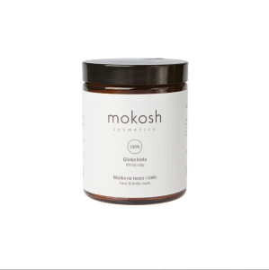 Mokosh Face &amp; Body Mask White Clay maska na twarz i ciało Glinka Biała 180ml