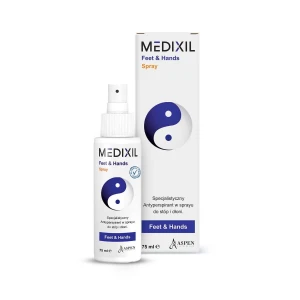 MEDIXIL FEET&HANDS Antyperspirant do Stóp i Dłoni - 75ml [Data ważności: 30.06.2026]