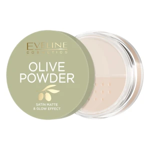 Eveline Cosmetics Olive Powder puder sypki z ekstraktem z liści i nasion oliwki 8g