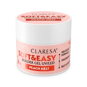 Claresa Soft&amp;Easy Builder Gel żel budujący Peach Melt 12g