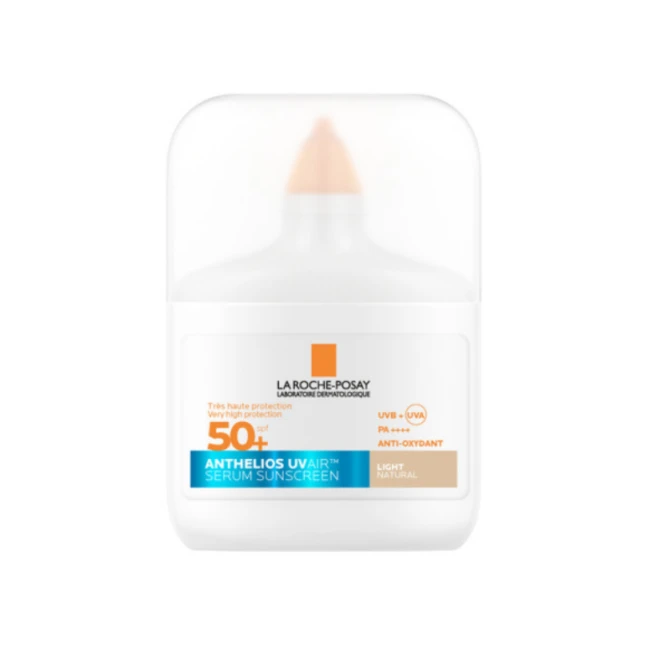 LA ROCHE-POSAY ANTHELIOS UVAIR™ Ochronne Ultra-Lekkie Serum w Kremie Koloryzujące SPF 50+ - 50ml