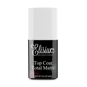 Elisium Top Coat Total Matte matowy top do lakierów hybrydowych 9g