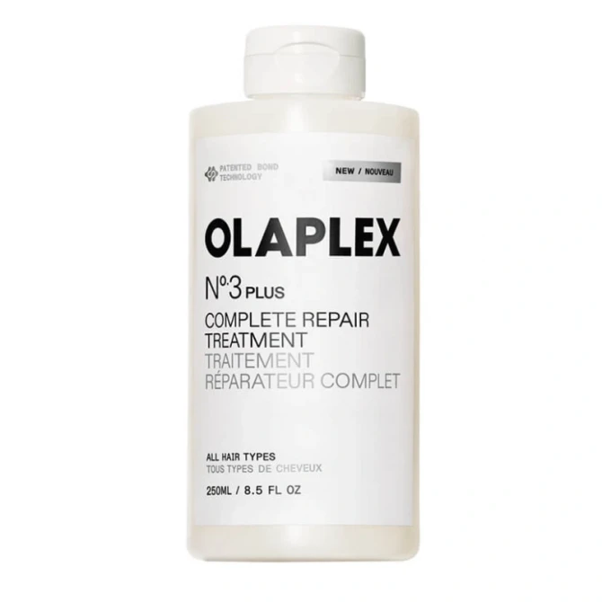 OLAPLEX No.3PLUS Complete Repair Treatment, trzyminutowa kuracja odbudowująca do włosów zniszczonych 250 ml