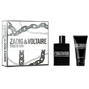 Zadig&Voltaire This Is Him! zestaw woda toaletowa spray 50ml + żel pod prysznic 50ml
