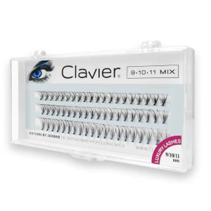 Clavier Classic kępki rzęs Mix 9/10/11mm